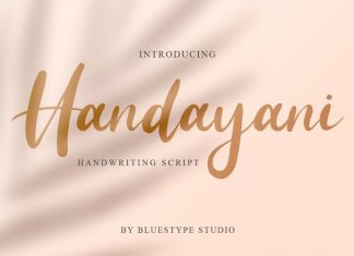 Handayani Bold Script Font