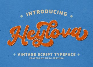 Heylova Script Font