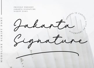 Jakarta Handwritten Font