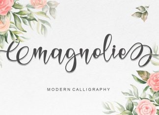 Magnolie Calligraphy Font