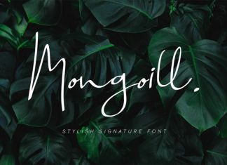 Mongoill Handwritten Font
