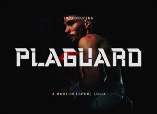 Plaguard Display Font