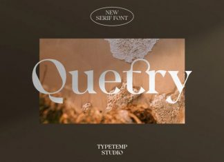 Quetry Serif Font