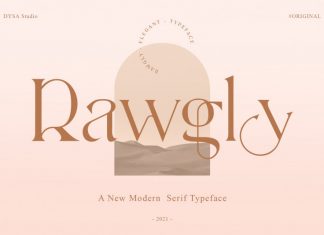Rawgly Serif Font