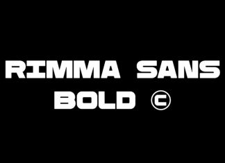 Rimma Bold Sans Serif Font