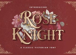 Rose Knight Display Font