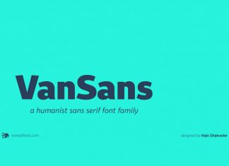 VanSans Sans Serif Font