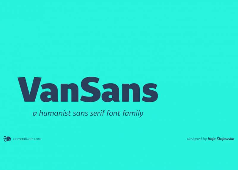VanSans Sans Serif Font - Font