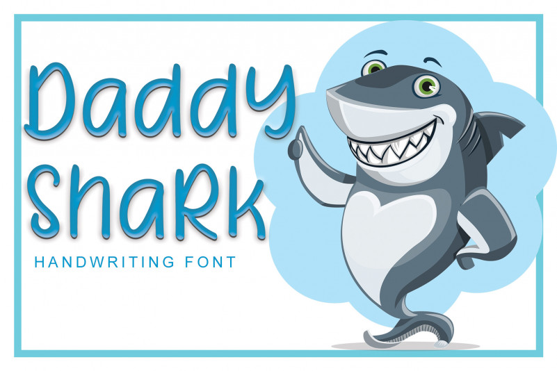 Daddy Shark Display Font