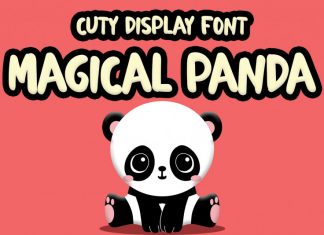 Magical Panda Display Font