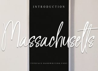 Massachusetts Script Font
