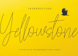 Yellowstone Handwritten Font