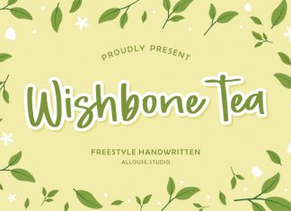 Wishbone Tea Script Font