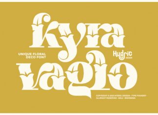 Kyra Vaglo Display Font