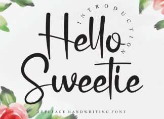 Hello Sweetie Script Font