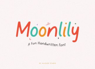 Moonlily Display Font