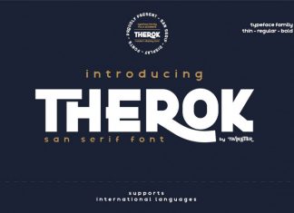 Therok Sans Serif Font
