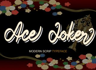 Ace Joker Script Font