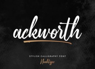 Ackworth Script Font