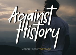 Against History Handwritten Font