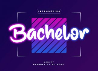 Bachelor Display Font