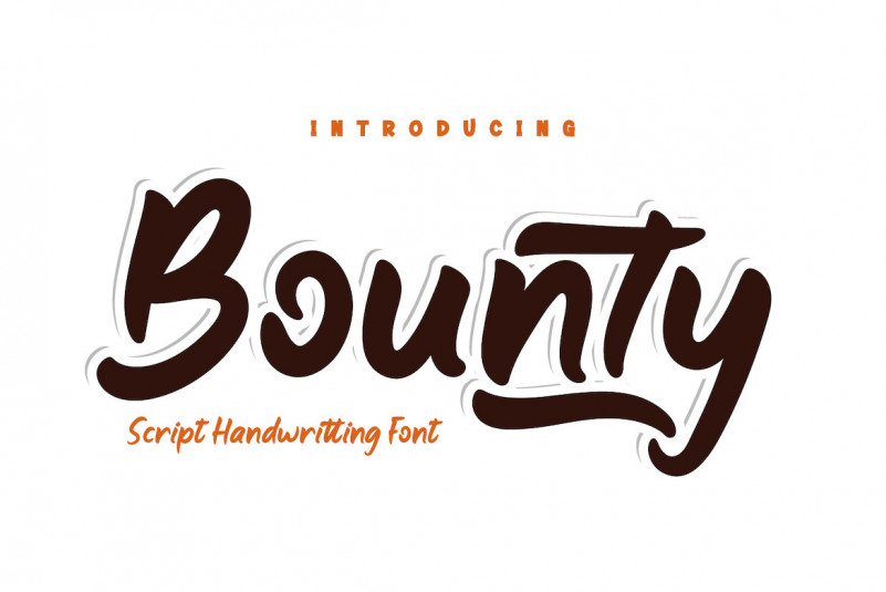Bounty Display Font