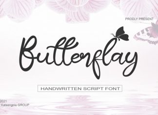 Butterflay Script Font