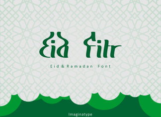 Eid Fitr Display Font