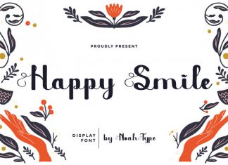 Happy Smile Script Font