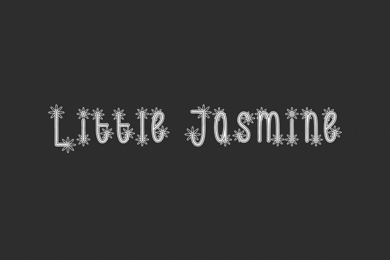 Little Jasmine Display Font