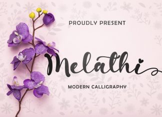 Melathi Script Font