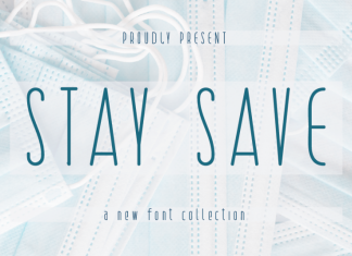 STAY SAVE Sans Serif Font
