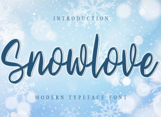 Snowlove Script Font