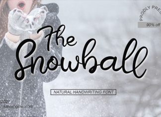 The Snowball Script Font
