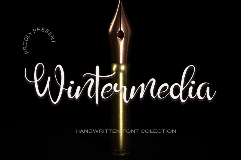 Wintermedia Script Font