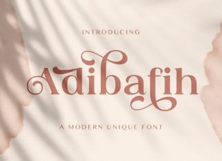 Adibafih Serif Font