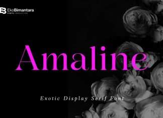 Amaline Serif Font