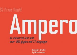 This is a versatile, bold and unique sans serif font family that takes some inspiration from the typeface Compacta, designed by Fred Lambert. This is best used to break up text and stand out on both paper and screen. It's comes in four weights with italics and includes Latin, Cyrillic, and Greek alphabets. Open type features include small caps, positional numerals, fractions, superior & inferior figures, and alternate forms.