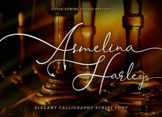 Asmelina Harley Script Font