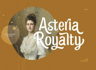 Asteria Royalty Display Font