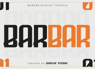 Barbar Display Font