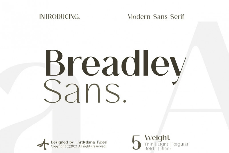 Breadley Sans Serif Font - Download Free Font