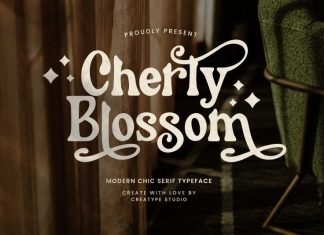 Cherly Blossom Serif Font