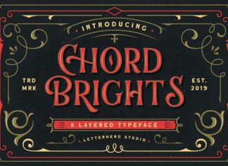 Chord Brights Display Font