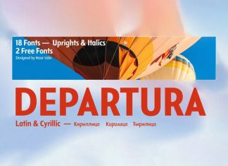 Departura Sans Serif Font