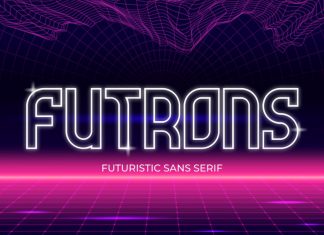 Futrons Display Font