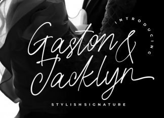 Gaston & Jacklyn Handwritten Font