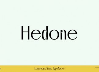 Hedone Sans Serif Font