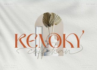 Kenoky Coffekan Font Duo