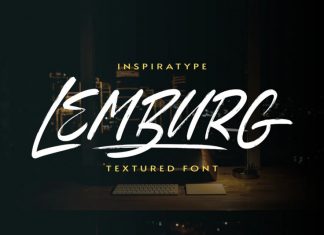 Lemburg Brush Font